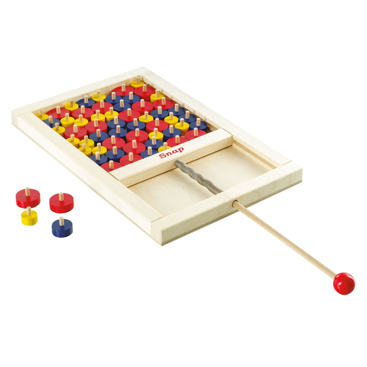 Snap Geschicklichkeitsspiel aus Holz für Kinder und Familien ab 4 Jahren